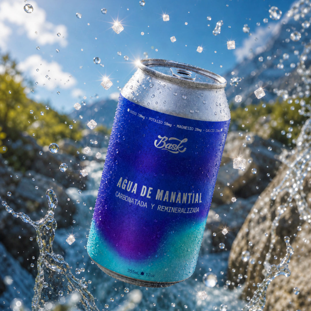 Agua de Manantial 355ml - Pack de 24 latas