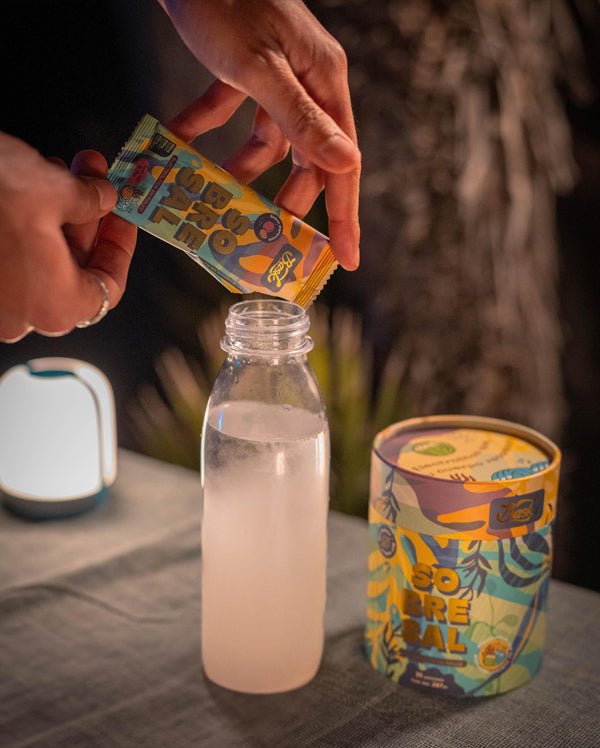 Electrolitos biodisponibles en polvo Caja de 20 sobres individuales - disfrutabask