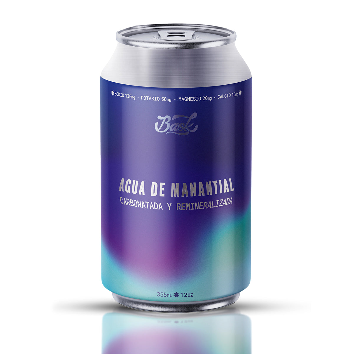 Agua de Manantial 355ml - Pack de 24 latas