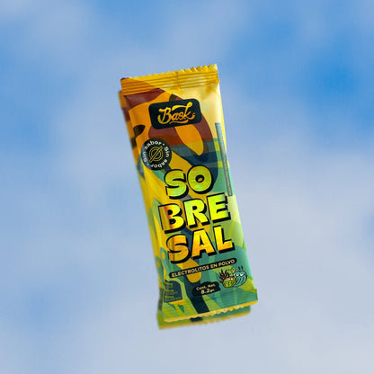 Electrolitos biodisponibles en polvo Caja Sin sabor 20 sobres individuales - disfrutabask