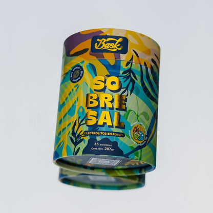 Electrolitos biodisponibles en polvo Tubo Sin Sabor 300gr. - disfrutabask